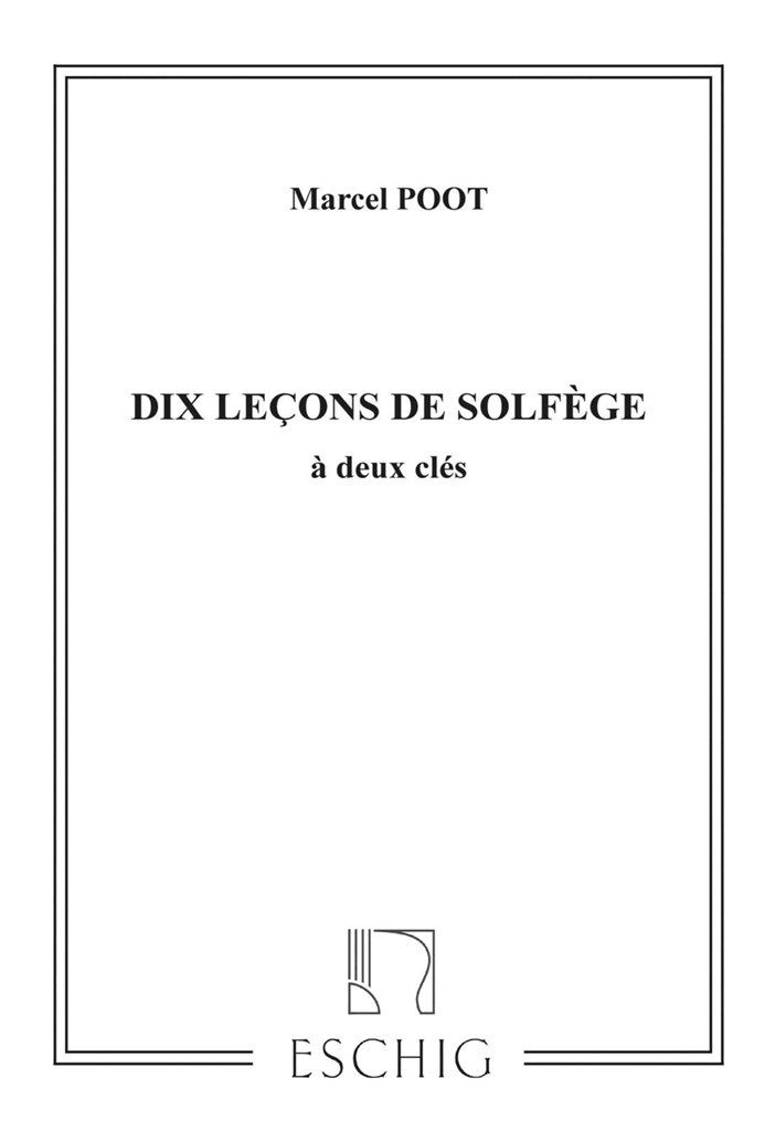 Dix Lecons de Solfège